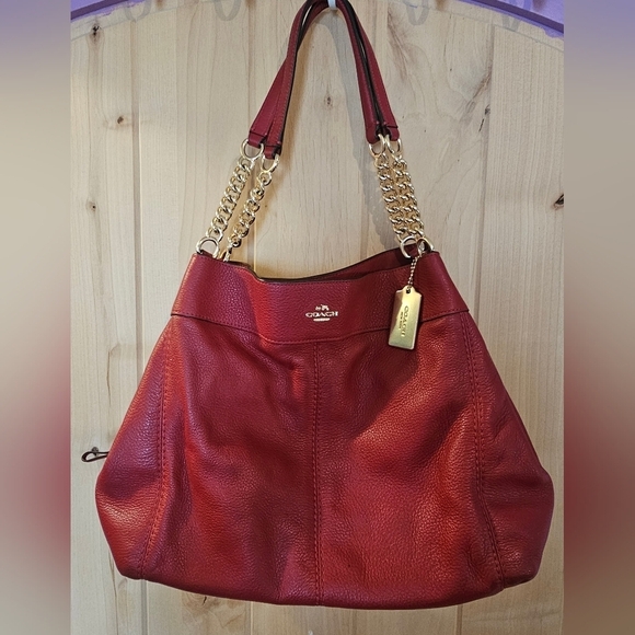 COACH Lexy Chain Shoulder Bag, EUC - Picture 15 of 15